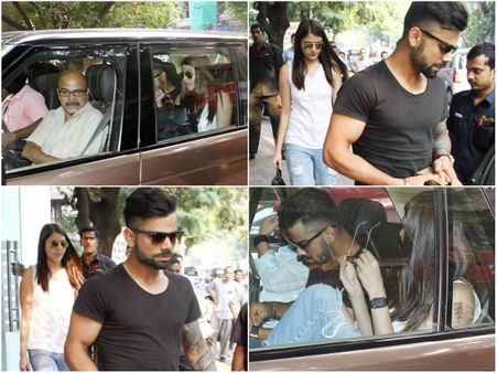 PICS! Love Birds Anushka Sharma & Virat Kohli Spotted Together On A Lunch Date!
