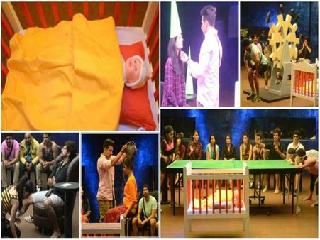 Bigg Boss 9: Shh... Task - Mandana, Digangana, Keith, Suyyash, Rochelle & Vikas Bear The Pain!