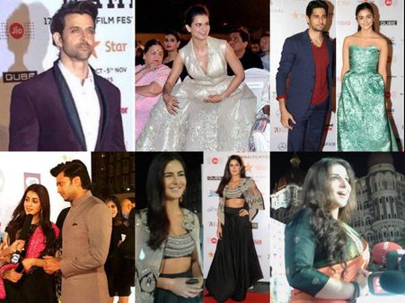 PICS: Hrithik, Alia, Sidharth, Katrina, Kangana & Other Celebs At The Jio MAMI Film Fest!