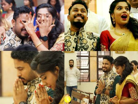 PHOTOS: Archana Kavi & Abish Mathew Gets Engaged
