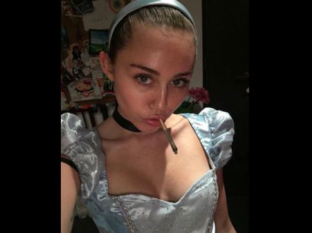 Gee! “Selena's Below Me” Says Miley, Halloween Costume Brawl Continues!