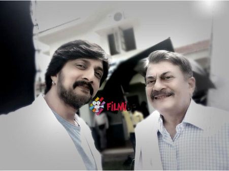 PIC MOMENT: Sudeep Teams Up With Ananth Nag For OLX Ad