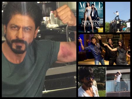 PIC OF THE DAY! Shahrukh Khan Gets Hurt And Bruised In A Bar Fight