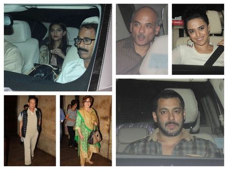 PICS! Salman Khan & Celebs At Prem Ratan Dhan Payo Spl Screening