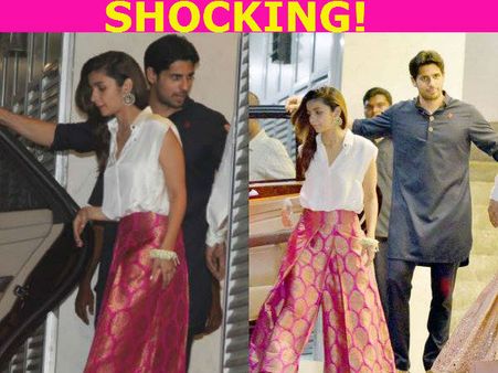 SHOCKING! Sidharth Malhotra Had An Ugly Fight With Alia Bhatt Over Her Outfit!