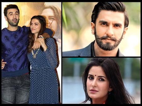 OMG! Katrina Kaif & Ranveer Singh Are Really Upset With Ranbir Kapoor & Deepika Padukone, Read Why?