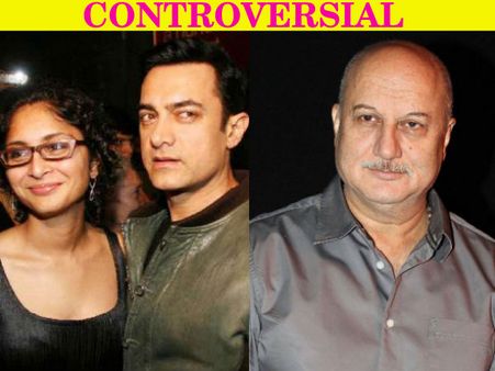 Anupam Kher Lashes Out At Aamir Khan & Kiran Rao For Their 'Leaving India' Comments!