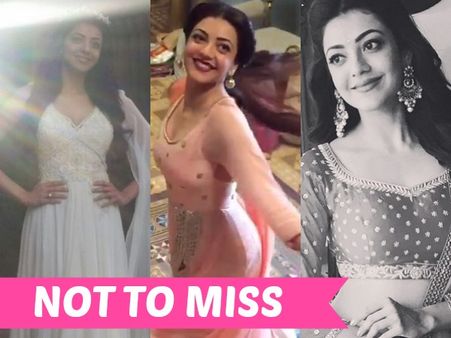 ANGELIC! Kajal Aggarwal's Gorgeous Pictures From Pawan Kalyan's Sardaar Gabbar Singh