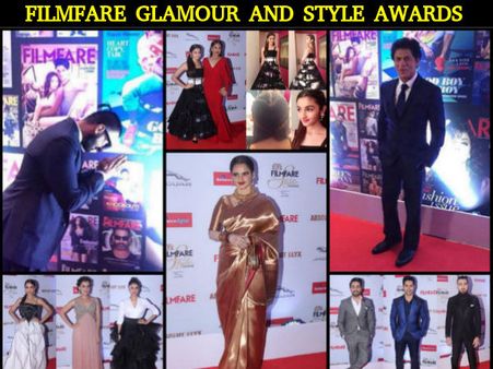 Filmfare Glamour and Style Awards 2015: SRK, Ranveer, Alia, Sonam & Others Looked Piping Hot [PICS]
