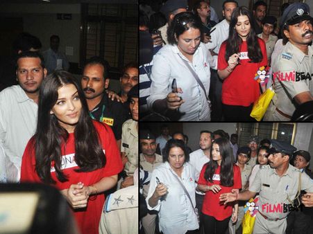 Super HOT: Aishwarya Rai Bachchan Spotted At UNAIDS Event, Looks Gorgeous In Red (SEE PICS)