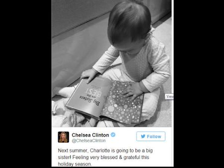 Hillary Clinton Has A Good News : Daughter Chelsea Clinton's Pregnant With Second Child!