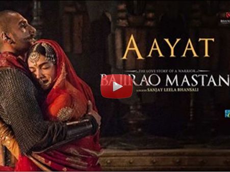 Watch Bajirao Mastani's Soulful Song 'Aayat' Here; Surely Give You Goosebumps At The End!