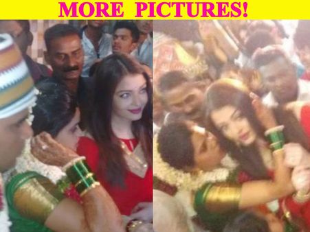 Beautiful Pictures: Aishwarya Rai Bachchan Attends Her Bodyguard's Wedding, Looks Mesmerising!