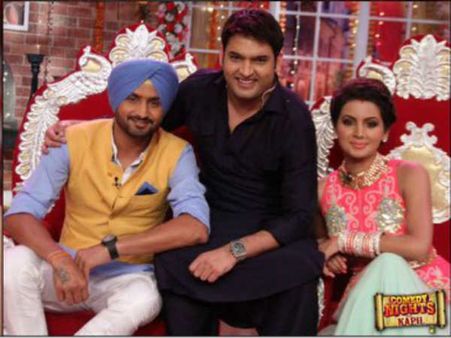 Comedy Nights With Kapil:Kapil Makes Harbhajan Sing Kuch Kuch Hota Hai;Geeta Basra Dances For Bhajji