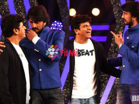 FIRST TIME EVER: Shivarajkumar & Sudeep Share Space In 'Bigg Boss'