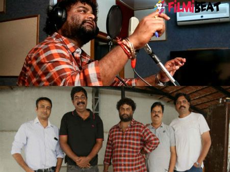 'Firing Star' Huccha Venkat Croons For Diganth-Ragini Starrer Parapancha
