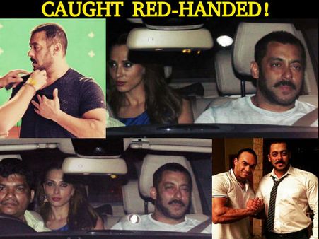 CAUGHT RED-HANDED! Salman Khan Spotted With His Alleged Girlfriend, Iulia Vantur At Juhu! [PICS]