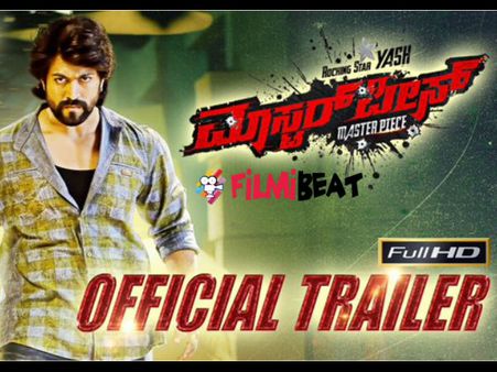 Masterpiece Official Trailer Review: A Complete Show Of Yash!