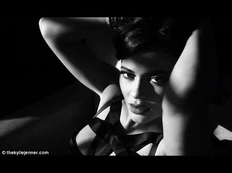 Kylie Jenner Writhes Around In Bondage Lingerie In A New Video: Goes Nearly Bare Yet Again!