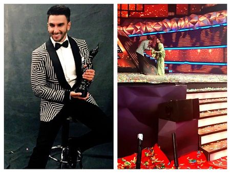 Ranveer Singh Touches Feet Of Deepika Padukone's Parents After Winning Filmfare Award