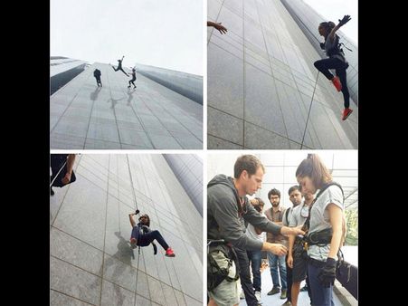 OMG! Shraddha Kapoor's Daredevil Act Would Stop Your Heart !