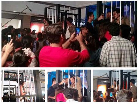 Bigg Boss 9: What Are Rochelle Rao & Rishabh Sinha Doing In A Mall? (PICS)