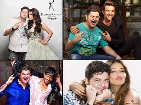 SUPER CUTE:Behind The Scenes Pictures Of Aishwarya, SRK & Celebs From Dabboo Ratnani's Calendar