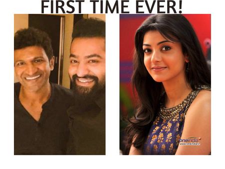 FIRST TIME EVER! Kajal Aggarwal To Sing For Chakravyuha With Puneeth Rajkumar