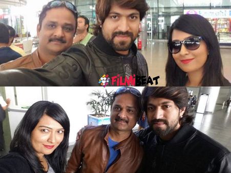 Mr & Mrs Ramachari Pair Yash-Radhika Pandit Takeoff For #IIFA Awards!