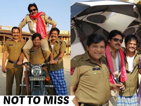Pawan Kalyan Sends His Love To Fans From Sardaar Gabbar Singh Sets