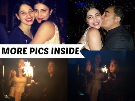 PHOTOS: Shruti Haasan Throws A Lavish Birthday Party For Friends And Family