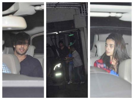 SPOTTED! Sidharth Malhotra-Alia Bhatt's Midnight Rendezvous