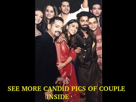 PHOTO ALERT! Varun Dhawan Spotted With His Girlfriend Natasha Dalal At A Wedding