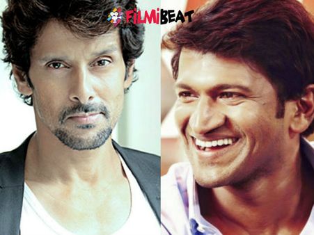 AWESOME! Chiyaan Vikram To Direct A Multinlingual Starring Puneeth Rajkumar