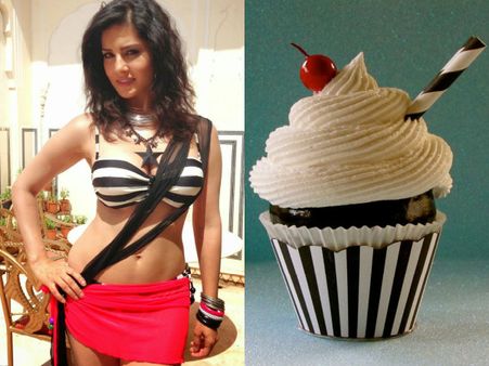 BIKINI PICS: 10 Cupcakes That Match Sunny Leone’s Bikinis