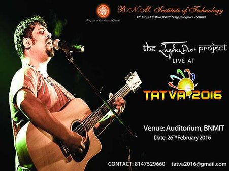 BOOK YOUR TICKETS NOW! The Very Talented Raghu Dixit To Perform In Bangalore On Feb 26!