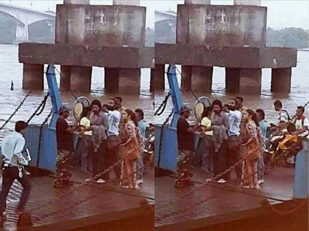 Leaked Pic: Shahrukh Khan & Alia Bhatt Shooting In Goa!