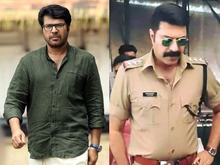 Mammootty's Police Get-up Goes Viral!