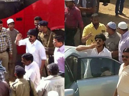 PICS: Shahrukh Khan Resumes Shooting For Raees After Stone Pelting Incident