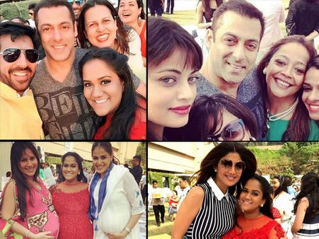 INSIDE PICTURES Of Arpita Khan's Baby Shower: Salman Khan Spotted In the Happiest Mood!
