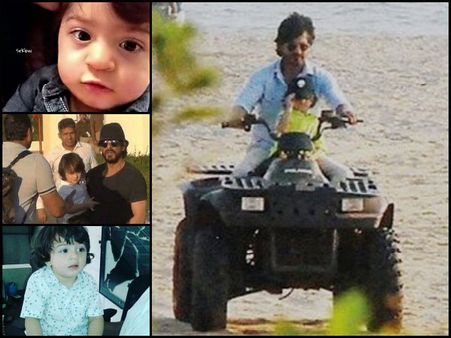 PIC OF THE DAY! Shahrukh Khan & AbRam Spotted Together At The Beach Of The Goa!