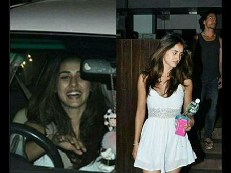 CAUGHT RED-HANDED! Tiger Shroff With Alleged Girlfriend Disha Patani! (PICS)