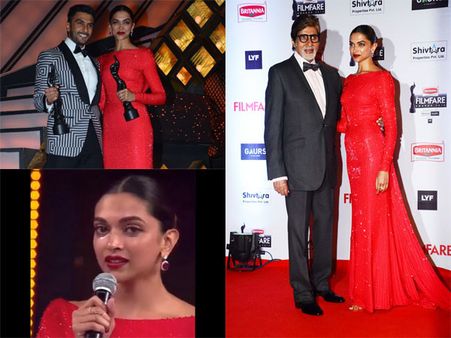 TOUCHING SPEECH: When Deepika Padukone Cried While Reading Her Dad's Letter At The Filmfare Awards