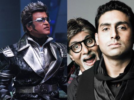 Official Confirmation About Amitabh & Abhishek Bachchan's Cameo In Rajinikanth's '2.O'