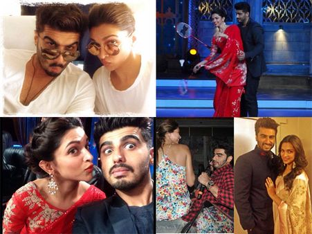 These Candid Pictures Of Deepika Padukone & Arjun Kapoor Will Surely Make Ranveer Singh Jealous
