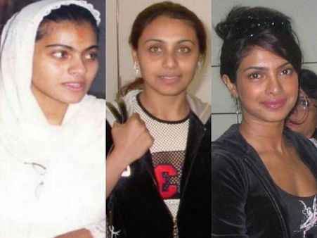30 Strange Pictures Of Bollywood Actresses Without Makeup!