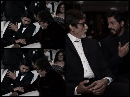 Worrisome! Shahrukh Khan & Amitabh Bachchan's Conversation During TOIFA & HT Awards!