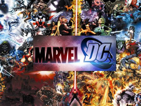 Marvel's Superheroes Vs DC's Superheroes!