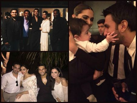 11 NEW PICS! Deepika & Ranveer Playing With A Baby & Having A Blast With Friends In Sri Lanka!
