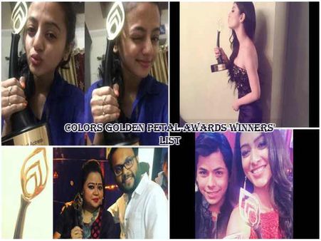 Golden Petal Awards Winners’ List: Swaragini’s Helly-Varun, Naagin’s Mouni & Others Bag Awards-PICS